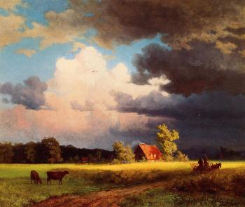 Albert Bierstadt : Bavarian Landscape